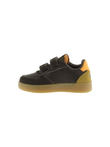 Victoria Time – Niedrige Kindersneaker aus Leder Grün