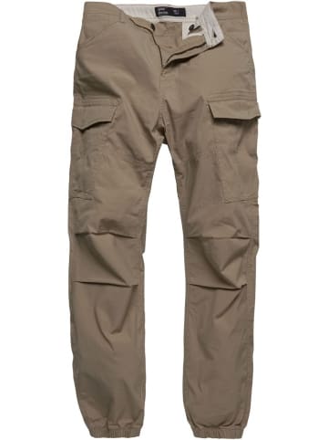 Vintage Industries Cargohose "Conner Cargo Jogger" in Beige