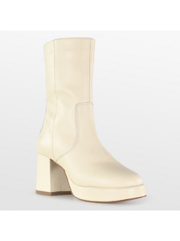 PS Poelman Stiefelette "MERYL" in Off white