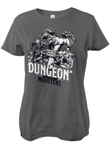 Dungeons And Dragons Shirt "D&D Dung. Monsters" in Grau