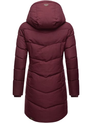 ragwear Wintermantel Pavla in Wine Red22