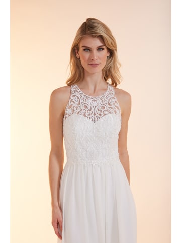 LAONA Abendkleid Secret Evening Dress in Cream White