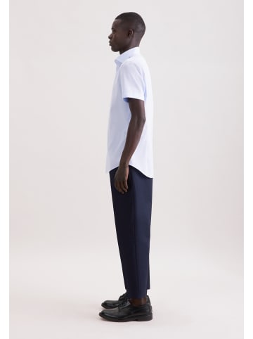 Seidensticker Business Hemd Slim in Mittelblau