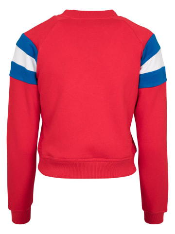 Urban Classics Urban Classics Rundhalsausschnitt in firered/brightblue/white