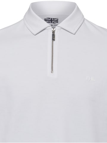 Finshley & Harding London Polo Shirt in weiß
