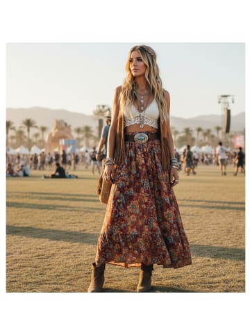 FRONHOFER Damen Ledergürtel in Dunkelbraun