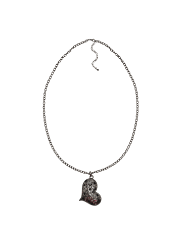 Steuer Modeschmuck Metall in Schwarz