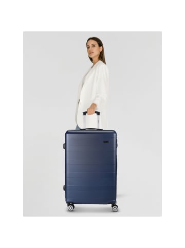 benzi 5330 4 Rollen Trolley L 75 cm blau