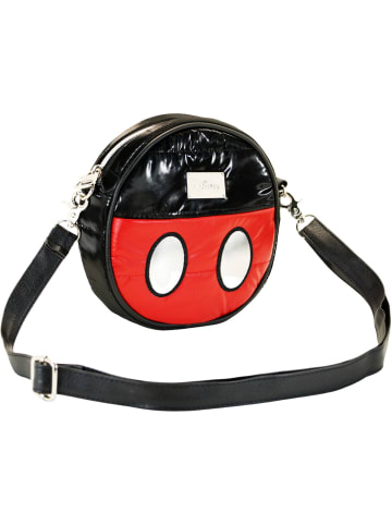 Disney Umhängetasche Mickey Mouse Air-Padding Round in schwarz