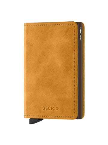 Secrid Vintage Slimwallet - Geldbörse RFID 6.8 cm in ochre