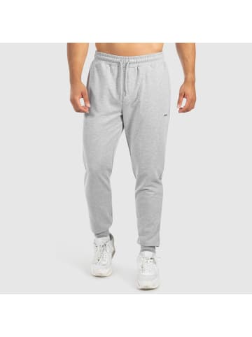 SMILODOX Jogginghose Nilo in Grau Melange