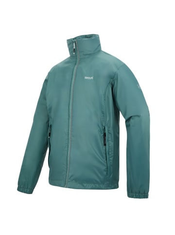 Regatta Regenjacke Wasserdicht packbar mit Kapuze in blau