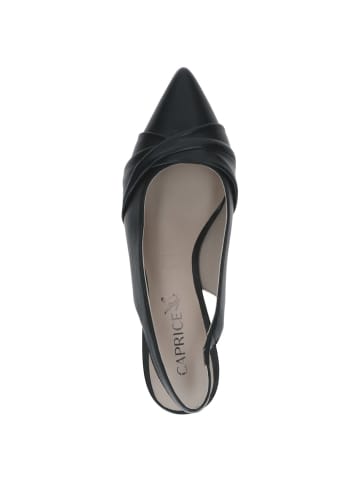 Caprice Slingpumps in BLACK NAPPA