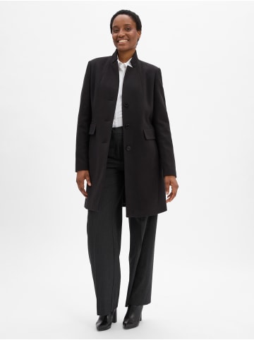 comma Mantel in schwarz