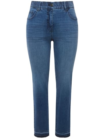Ulla Popken Jeans in dark blue denim