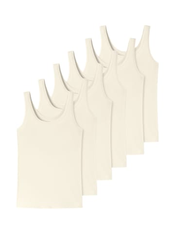 UNCOVER BY SCHIESSER Unterhemd / Tanktop Bamboo Cotton in Off-White
