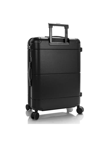 Heys Zen 4 Rollen Trolley M 66 cm mit Dehnfalte in black