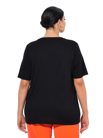 Ulla Popken Shirt in schwarz