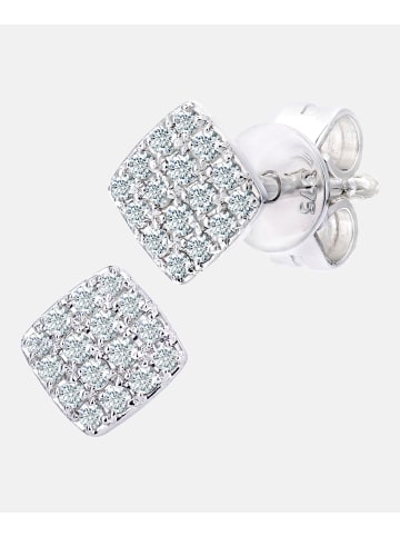 Diamant L'éternel Ohrstecker aus 375 Weißgold mit Diamant
