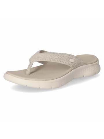 Skechers Zehentrenner GO WALK FLEX HOLL in taupe