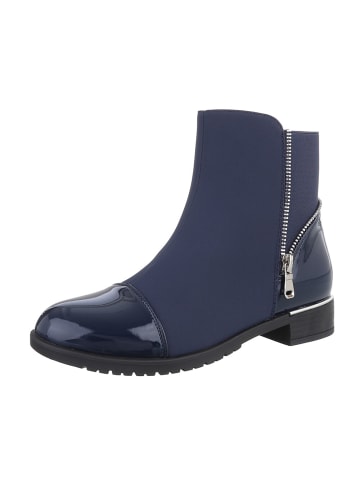 Ital-Design Stiefelette in Blau