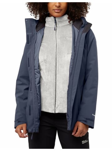 Jack Wolfskin Regenjacke für Herren in blau