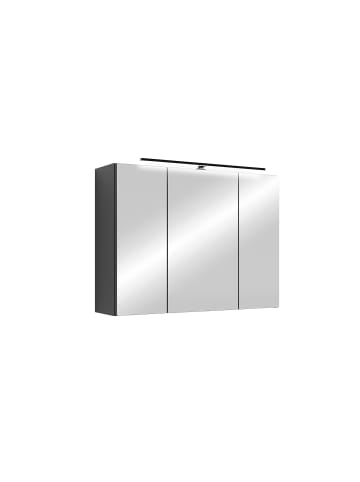 byLiving Spiegelschrank SPREE in anthrazit - B 80, H 60, T 20 cm