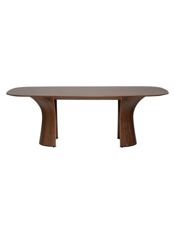 ebuy24 Esstisch Root Nussbaum 110 x 120 cm