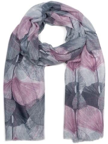 styleBREAKER Schal in Mauve-Grau
