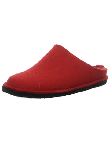 HAFLINGER Hausschuh in rot