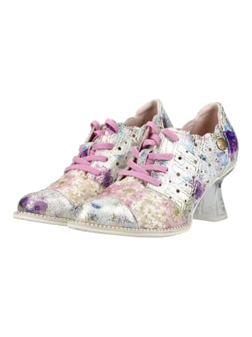 LAURA VITA Pumps in Weiß/Lila