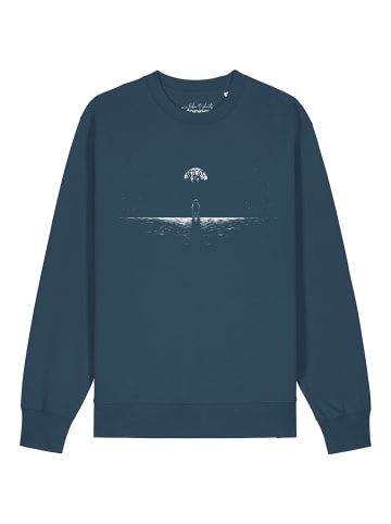 wat? Apparel Sweatshirt Lost in space in Petrol