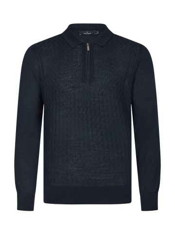 HECHTER PARIS Troyer-Pullover in midnight blue