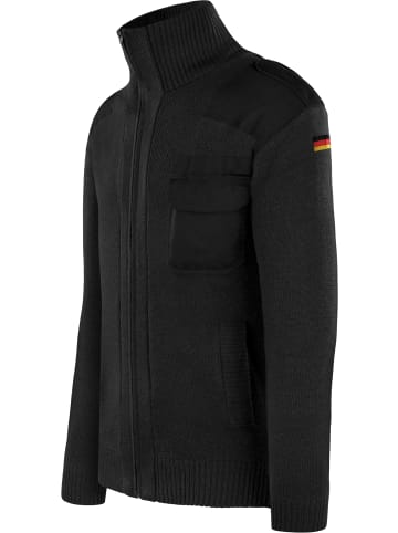 Normani Outdoor Sports Herren-Strickjacke Istrup in Schwarz