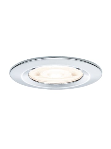 paulmann LED Einbauleuchte Nova GU10 Flat starr IP44 3x4,9W 3x550lm 230V  2700K Chrom