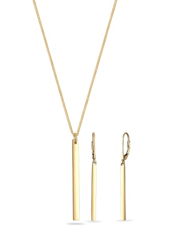 Elli Schmuckset 925 Sterling Silber in Gold