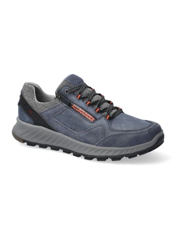 Allrounder Halbschuh Utano-Tex Veloursleder in Dark Denim/Navy