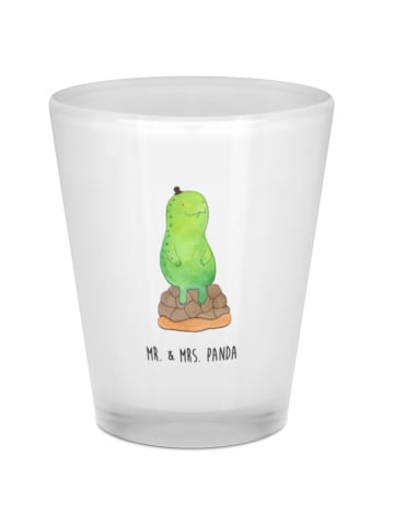Mr. & Mrs. Panda Shot Glas Schildkröte Pause ohne Spruch in Transparent
