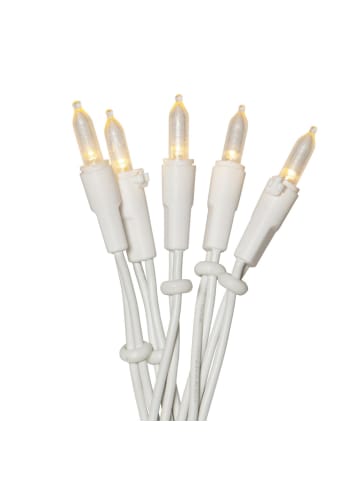 MARELIDA LED Lichterkette Pisello Weihnachtsbaumlichterkette L: 5,1m in weiß