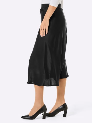 creation L Seiden-Viskose-Rock in schwarz