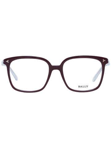 Bally Frauen Optische Fassungen Quadratisch Burgundisch