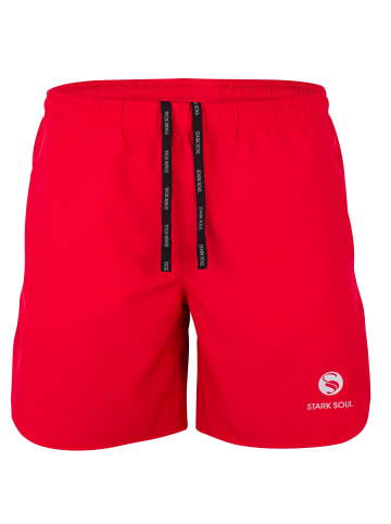 Stark Soul® Sport Shorts kurze Sporthose in Rot