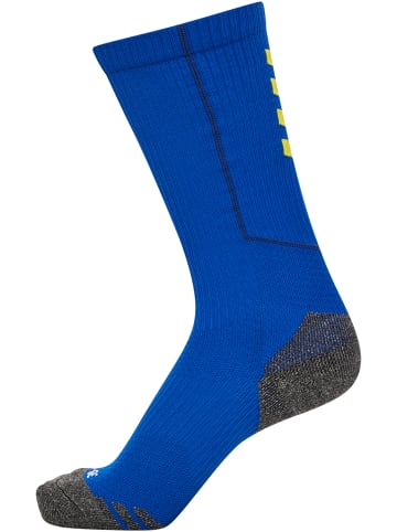 Hummel Low Indoor Socken Hmlpro Erwachsene in TRUE BLUE/BLAZING YELLOW