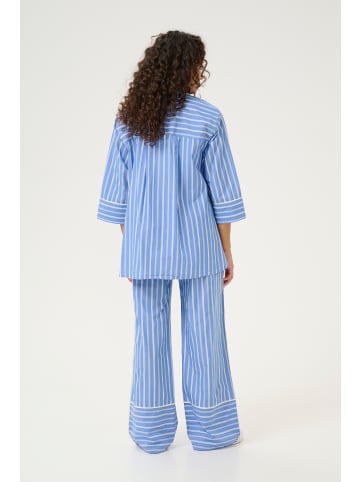 CULTURE Langarm - Hemd CUpetra Relaxed fit in Blue Stripe