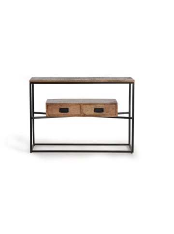 Giner y Colomer Konsole aus Mangoholz und Metall in Brown