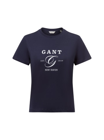 Gant T-Shirt in marine