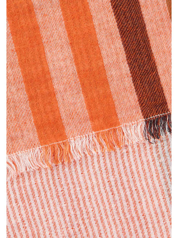 Camel Active Schal aus Baumwollmix in Orange