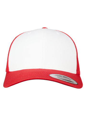  Flexfit Trucker in red/wht/red