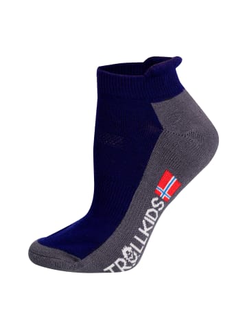Trollkids Wandersocken Low Cut II in navy
