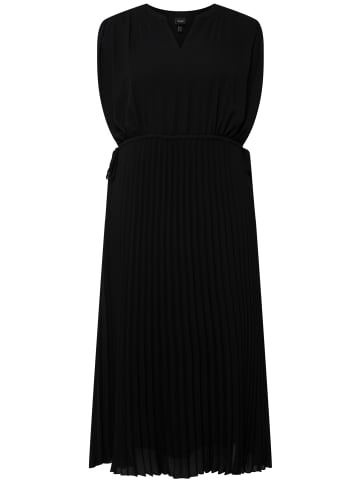 Ulla Popken Midikleid in schwarz